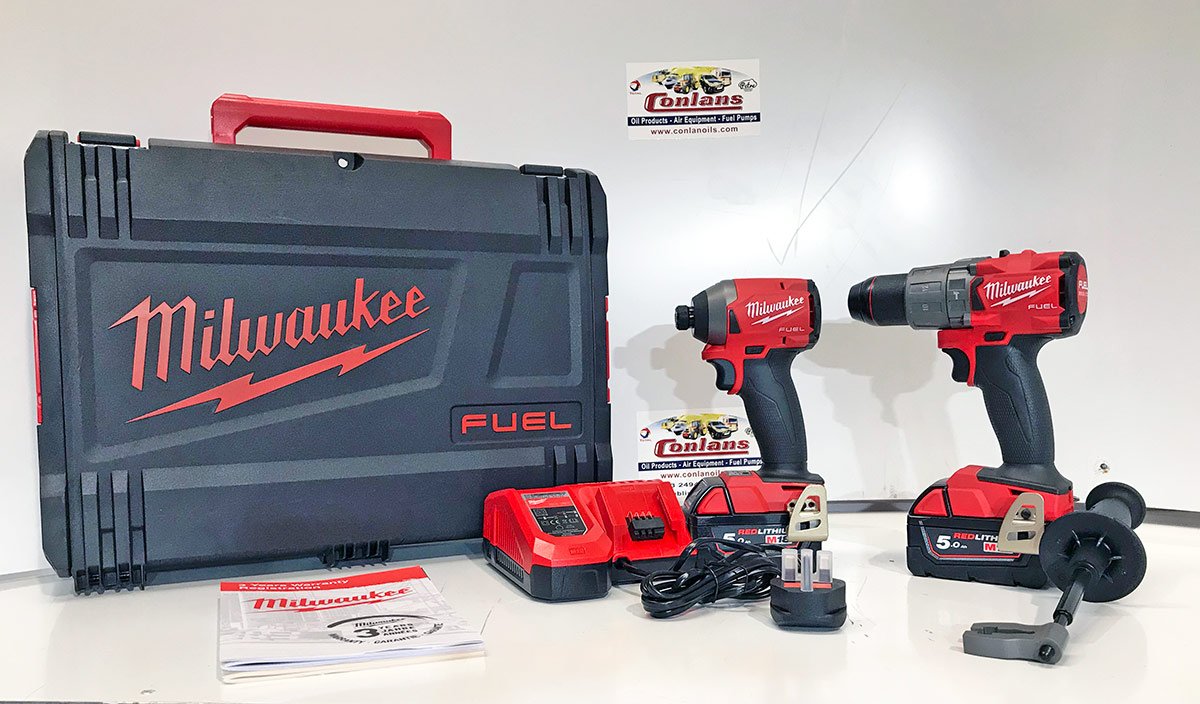 Milwaukee M18™ Twin Combo Kit Drill 