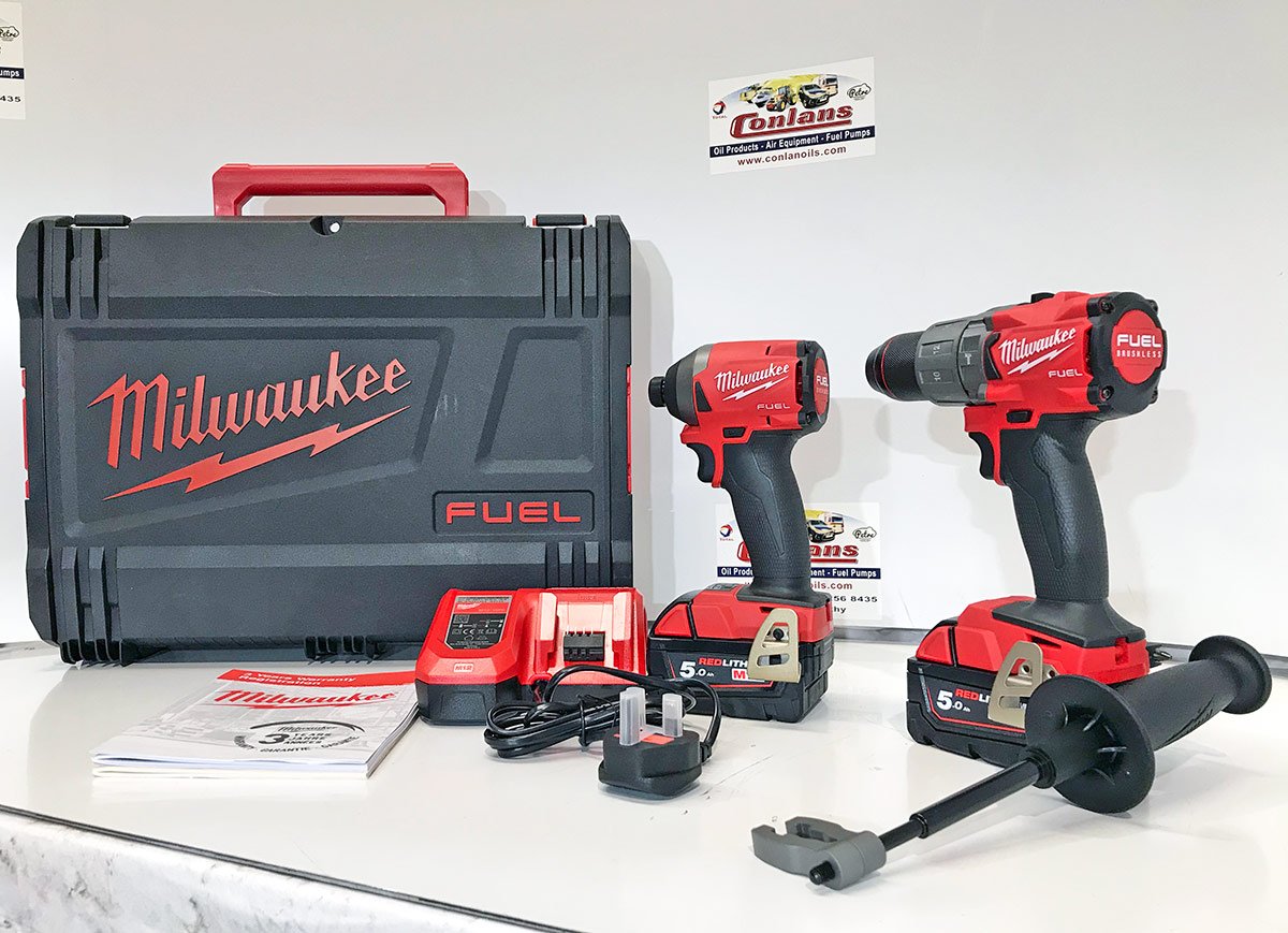 Milwaukee M18™ Twin Combo Kit Drill 